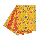 Набор бумаги для декорирования, "Детский №7", 0,7 х 1 м х 5 шт., в ассортименте - Фото 1