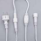 Гирлянда «Бахрома» 3×0.6 м, IP65, УМС, белая нить, 160 LED, свечение красное, 220 В - Фото 4