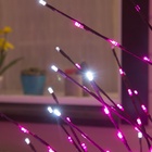 Светодиодное дерево 1.5 м, 224 LED, мерцание, 220 В, свечение розовое - Фото 6