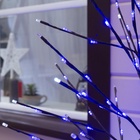 Светодиодное дерево 1.5 м, 224 LED, мерцание, 220 В, свечение синее - Фото 6