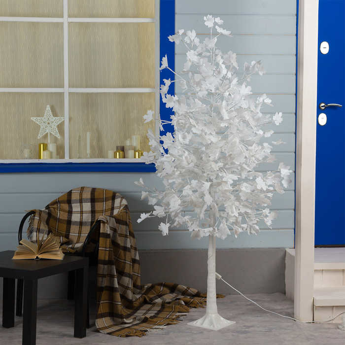 Светодиодное дерево «Клён белый» 1.8 м, 350 LED, постоянное свечение, 220 В, свечение белое - фото 1880426613