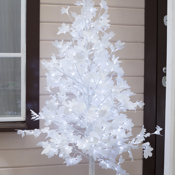 Светодиодное дерево «Клён белый» 1.8 м, 350 LED, постоянное свечение, 220 В, свечение белое - фото 1880426615