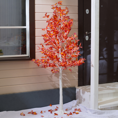 Дерево светодиодное 1.8 м, "Клён красный", 350LED, 220V, КРАСНЫЙ