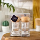 Набор мельниц для соли и перца Magistro, 2 шт., 10×5×10 см, прозрачный - Фото 6