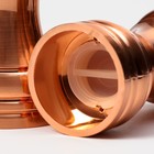 Набор мельниц для соли и перца Доляна, 2 шт., 10×5×10 см, цвет бронзовый - Фото 4