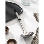 Половник Доляна «Помощник», 140 мл, 32 см, нержавеющая сталь, серебристый - Фото 2