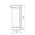 Сэндвич – труба для дымохода «УМК», 0.5 м, d=180×260 мм, нержавеющая сталь, 1.0 мм/0.5 мм - Фото 2