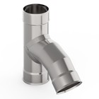 Тройник для дымохода «УМК», 135°, d=160 мм, нержавеющая сталь 1.0 мм - Фото 1