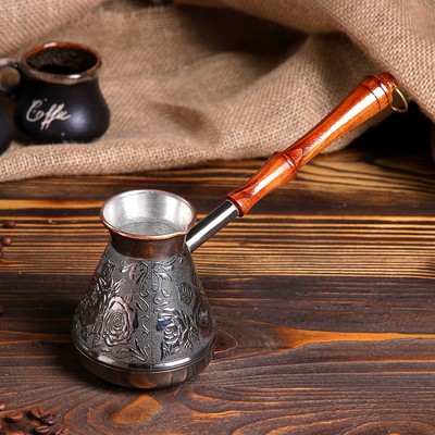 Турка для кофе «Роза», 400 мл, медь