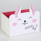 Органайзер для канцелярии, составной «Зайчик», 15×10×8 см - Фото 2