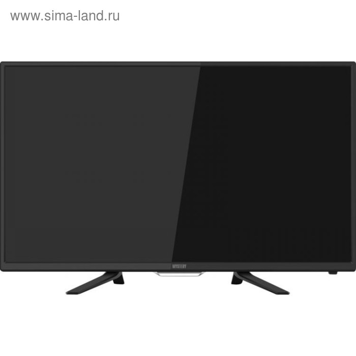 Телевизор Mystery MTV-5531LTA2, 55", 1920x1080, DVB-T2/T/C, 2xHDMI, 2xUSB, SmartTV, чёрный - Фото 1