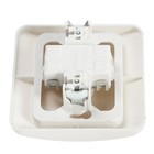 Выключатель Luazon Lighting «ЕКБ», 10 А, 2 клавиши, белый - Фото 3