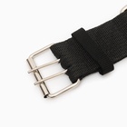 Ошейник, 80×4.9 см, ОШ 65-75 см, четырёхслойный, полиэстер, чёрный - Фото 6