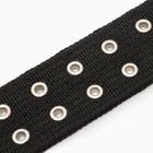 Ошейник, 80×4.9 см, ОШ 65-75 см, четырёхслойный, полиэстер, чёрный - Фото 7