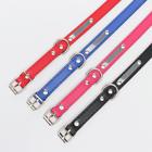 Ошейник с шильдом под гравировку, 35 х 1,5 см, микс цветов - Фото 3