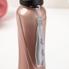 Бутылка для воды пластиковая «Скай Металлик», 630 мл, цвет МИКС - Фото 4