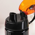 Бутылка для воды пластиковая «Пингвин», 750 мл, цвет чёрный - Фото 5
