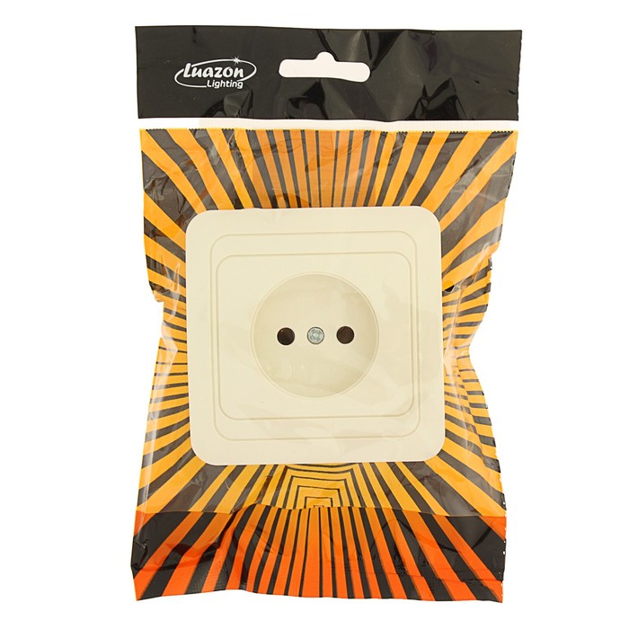 Розетка одноместная Luazon Lighting "ЕКБ", 10 А, скрытая, без з/к, бежевая - фото 18522789 Розетка одноместная Luazon Lighting "ЕКБ", 10 А, скрытая, без з/к, бежевая - фото 18522789