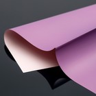 Плёнка матовая двухсторонняя "Эссенс", сиреневый - розовый , 57 х 57 см - фото 320397078