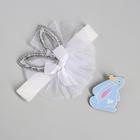 Карнавальный костюм «Нежность», повязка, брошка - Фото 1