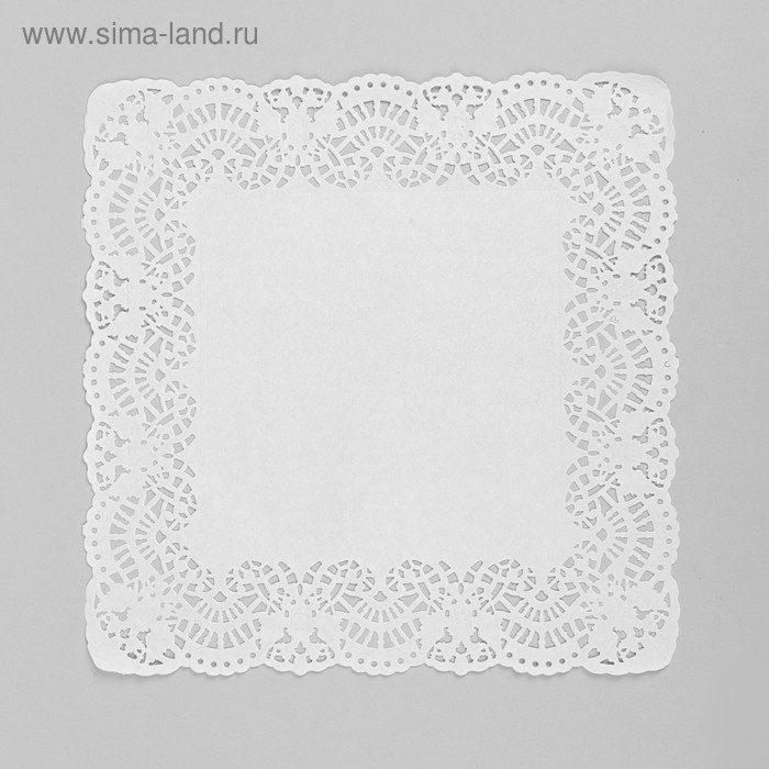 Салфетка для торта, квадратная, 30 х 30 см - Фото 1