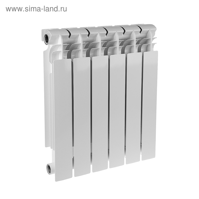 Радиатор биметаллический REMSAN EXPERT РБС, 500 × 100, 6 секций - Фото 1