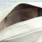Сумка женская, отдел на молнии, наружный карман, длинная цепь, цвет белый - Фото 3