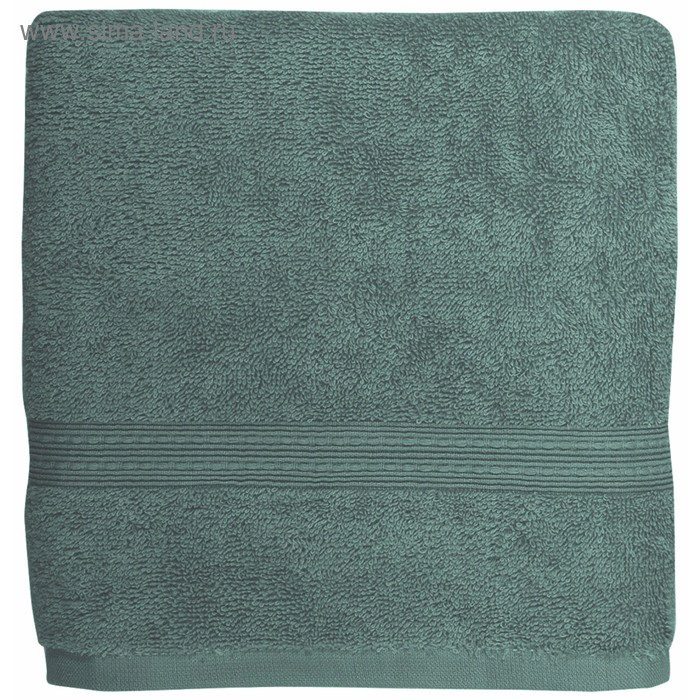 Полотенце Classic, размер 50 × 90 см, сине-зелёный - Фото 1