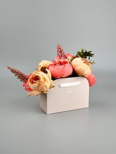 Коробка для цветов складная «Для тебя», 17×13×7 см