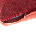 Чехол на подушку Этель "Классика", цв.красный, 43*43 см, 100% п/э - Фото 4