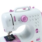 Швейная машина VLK Napoli 1400, 12 операций, 4хАА/от сети, бело-розовая - фото 9869717