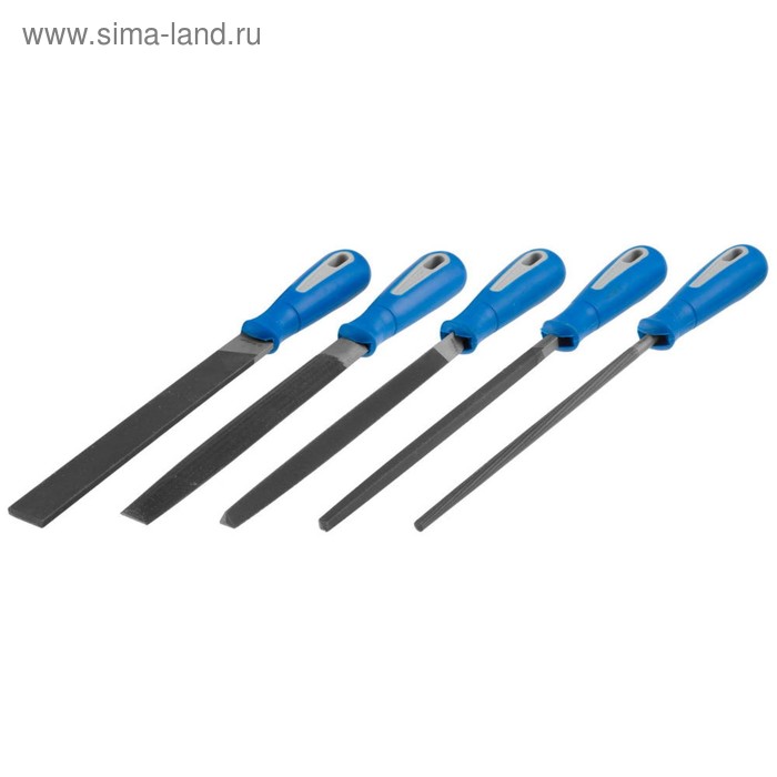 

Набор напильников ЗУБР 16651-20-H5, №2, 200мм