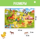 Обучающий набор «Моя ферма», животные и плакат, по методике Монтессори - Фото 4