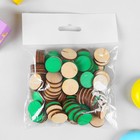 Счетный набор «Круги», в наборе 100-110 шт., диаметр кружка: 2 см - Фото 2