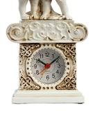 Часы настольные интерьерные каминные «Ангелы под зонтом», h=26 см - Фото 3