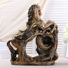 Часы настольные интерьерные каминные «Конь», 55×48×22 см - Фото 4