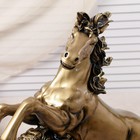 Часы настольные "Конь", цвет  золото, 51х39х17 см  микс - Фото 5