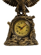 Часы настольные интерьерные каминные «Орел расправил крылья», h=35 см - Фото 3