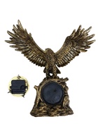 Часы настольные интерьерные каминные «Орел расправил крылья», h=35 см - Фото 5