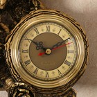 Часы настольные каминные "Орел", цвет золото,  h=31 см, d-7 см - фото 9237057