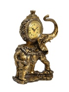 Часы настольные интерьерные каминные «Слон», 35×22×10 см - Фото 2