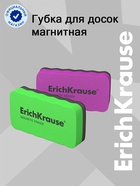 Губка для маркерных досок ErichKrause, магнитная, 107×57 мм, МИКС - Фото 1