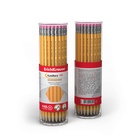 Карандаш чернографитный ErichKrause. Amber 101, НВ, с ластиком, шестигранный, деревянный, жёлтый корпус - Фото 6