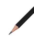 Карандаш чернографитный с ластиком Erich Krause «Jet Black 101», HB, грифель d=2.2 мм, дерево, шестигранный в тубусе, чёрный корпус - Фото 10