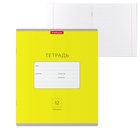 Тетрадь 12 листов ErichKrause «Классика Bright», в линейку, обложка мелованный картон, блок офсет, белизна 100%, жёлтая - Фото 8