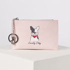 Кошелёк, отдел на молнии, цвет розовый - Фото 1