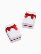 Коробочка подарочная под набор «Рафаэлло», 5×8 см, бело-красная (полезная часть 4.5×7.5 см,) - Фото 3