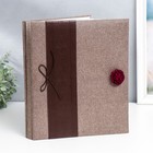 Фотоальбом на 100 фото 13×18 см «Эко», текстиль, 32.5×27.5×4 см 3724973