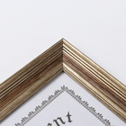 Фоторамка пластик формат А4 "Бронзовый металлик" 38,2х28,2х2,1 см - Фото 3