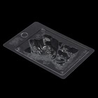 Пластиковая форма для мыла "Котенок с бантом" 7х3х9,5 см - Фото 4